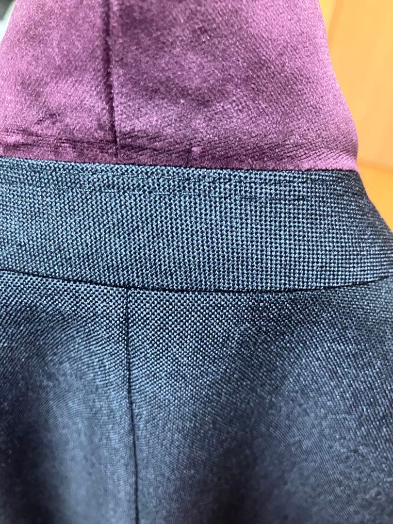 GUCCI ウールモヘア48ピークドブルーグレージャケットタリアトーレ