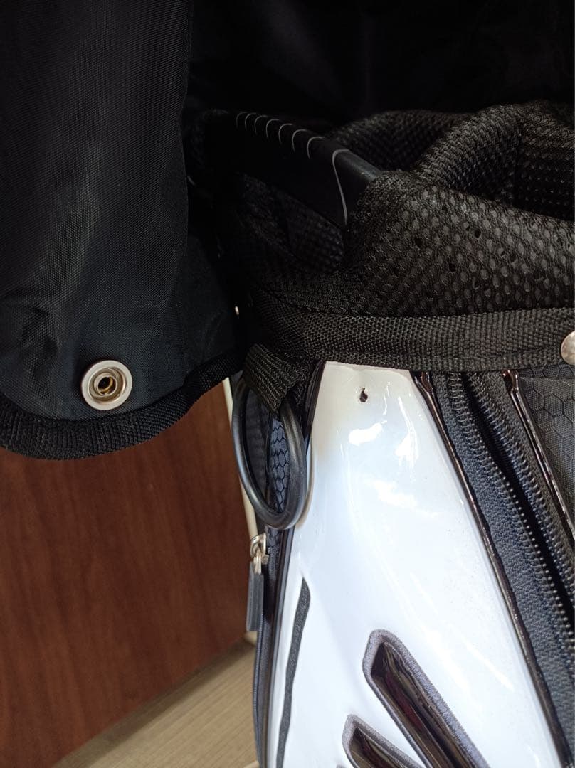 [F1879] JACK BUNNY キャディバッグ※欠損部分あり