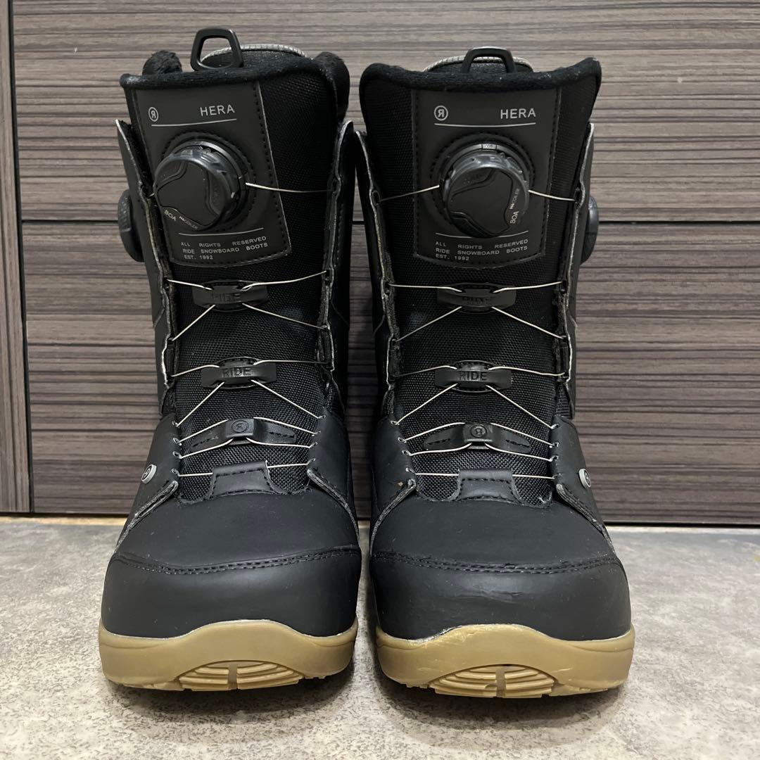 RIDE HERAスノーボードブーツ21-22モデル ブラック 23.5cm