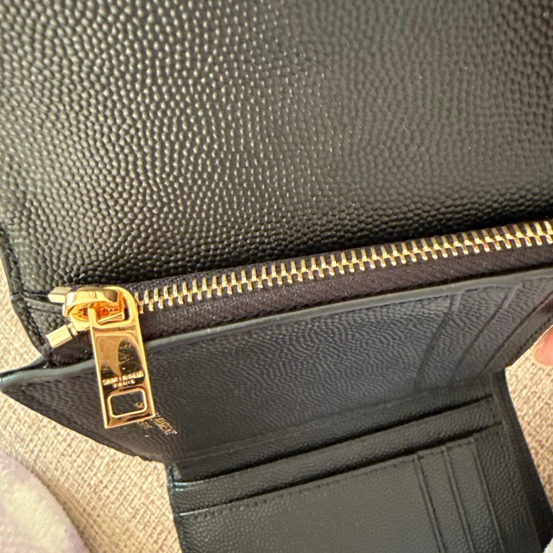 サンローラン三つ折り財布✨