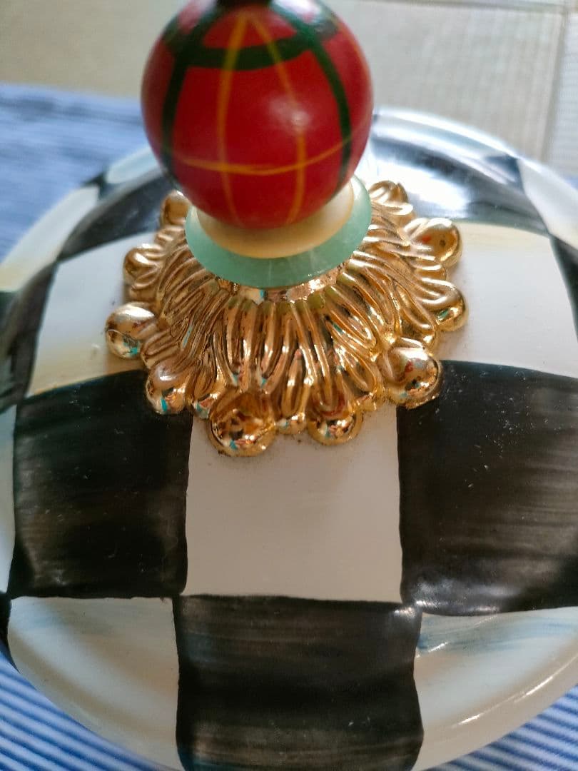 MACKENZIE-CHILDS キッチン保存容器 蓋付き