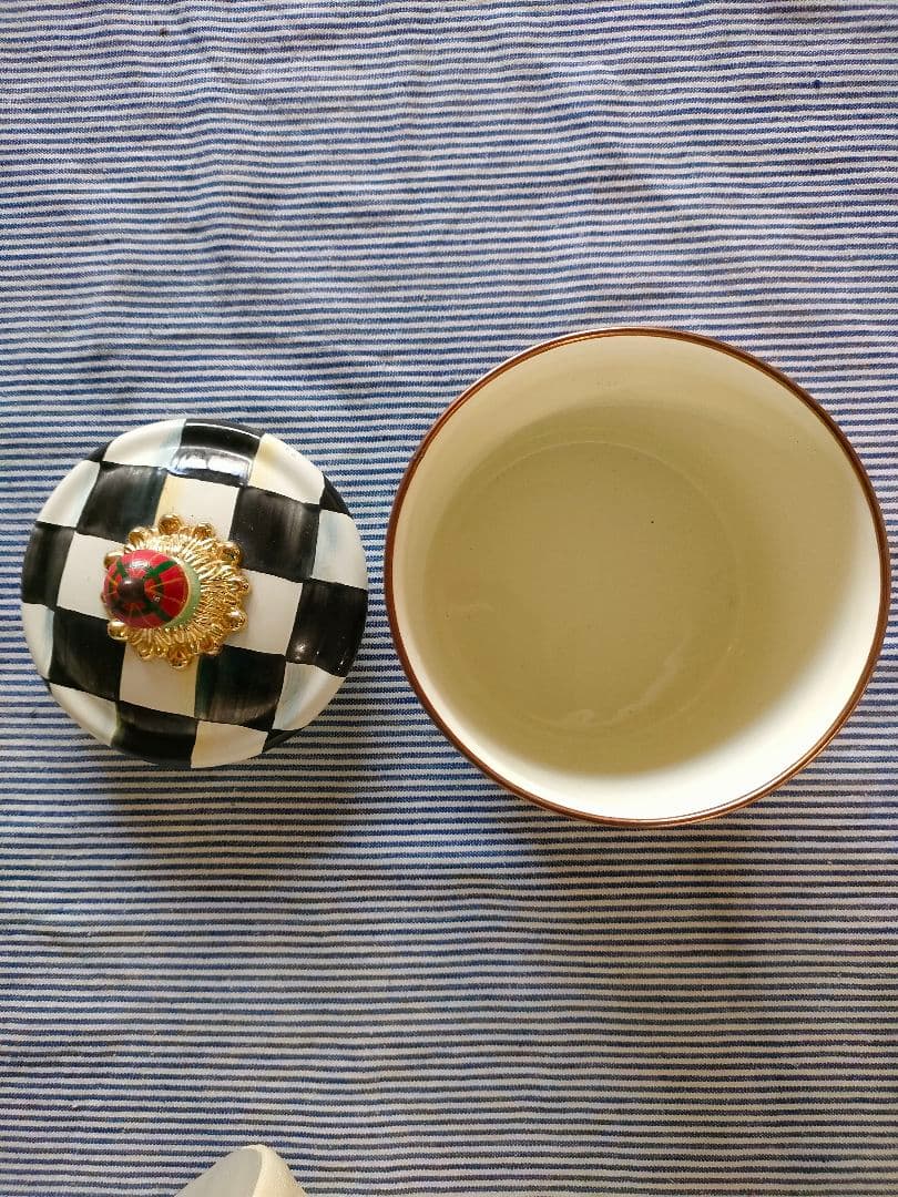 MACKENZIE-CHILDS キッチン保存容器 蓋付き