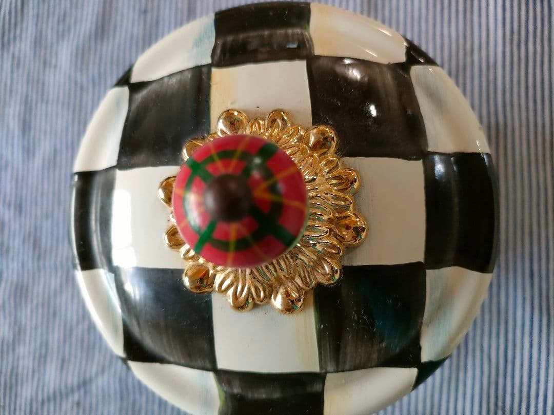 MACKENZIE-CHILDS キッチン保存容器 蓋付き