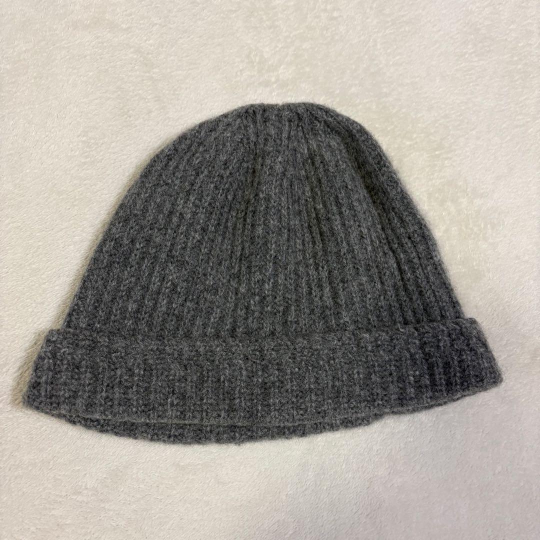 Visvim ヴィズヴィム ニットキャップ グレー ウール100%