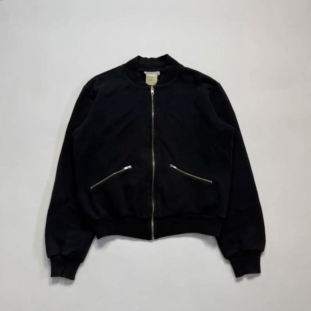 ジャケット・アウター 90s Agnes b. Cotton short zip up jacket