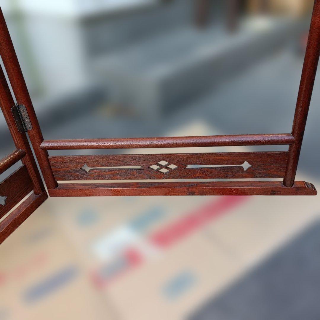 しげ爺太　衣桁 服かけ ハンガー 180度回転 衣紋掛け 着物掛け