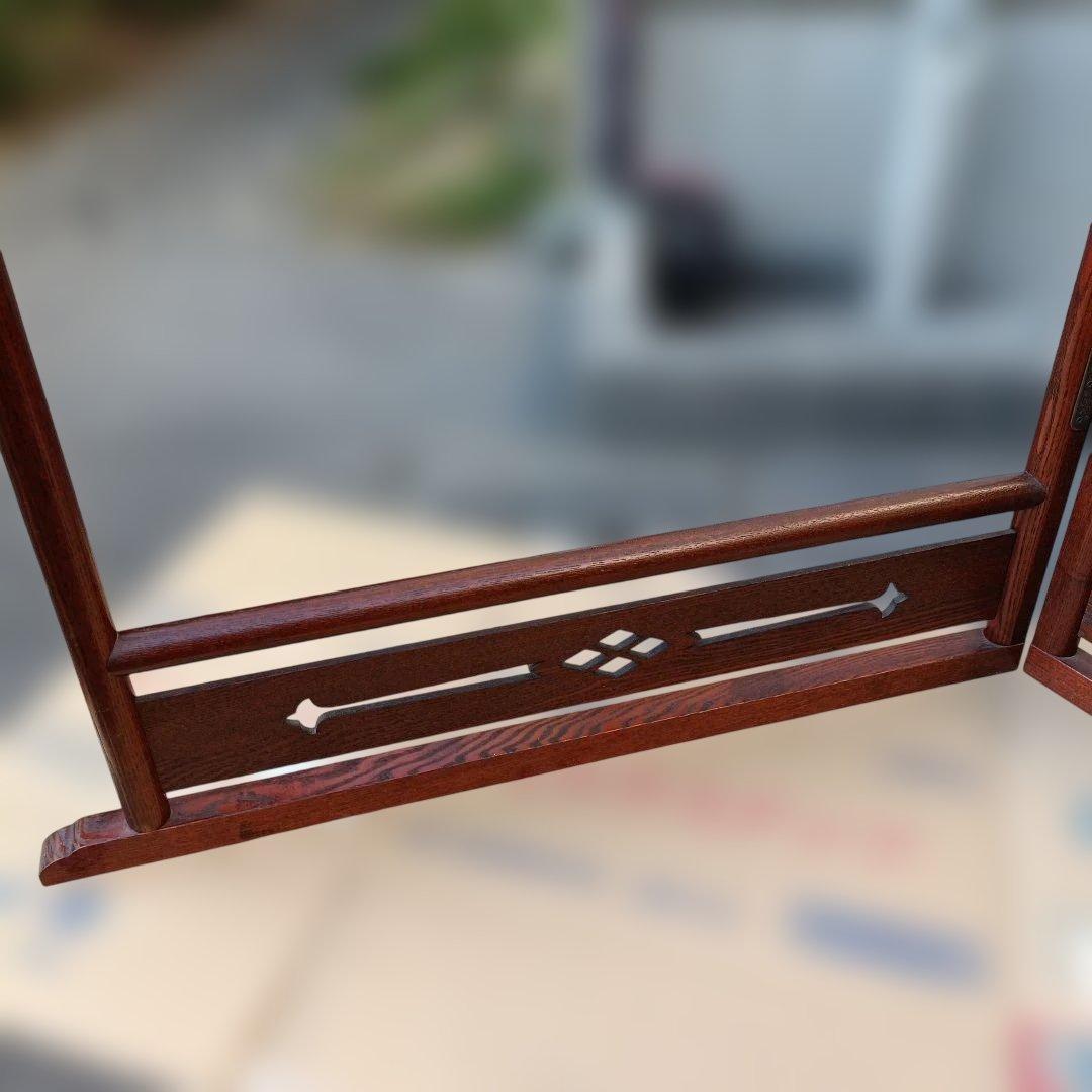 しげ爺太　衣桁 服かけ ハンガー 180度回転 衣紋掛け 着物掛け