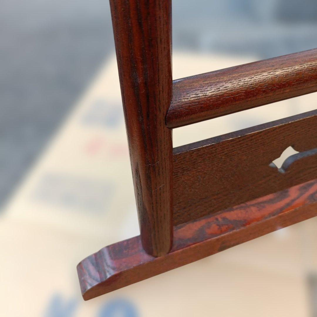 しげ爺太　衣桁 服かけ ハンガー 180度回転 衣紋掛け 着物掛け