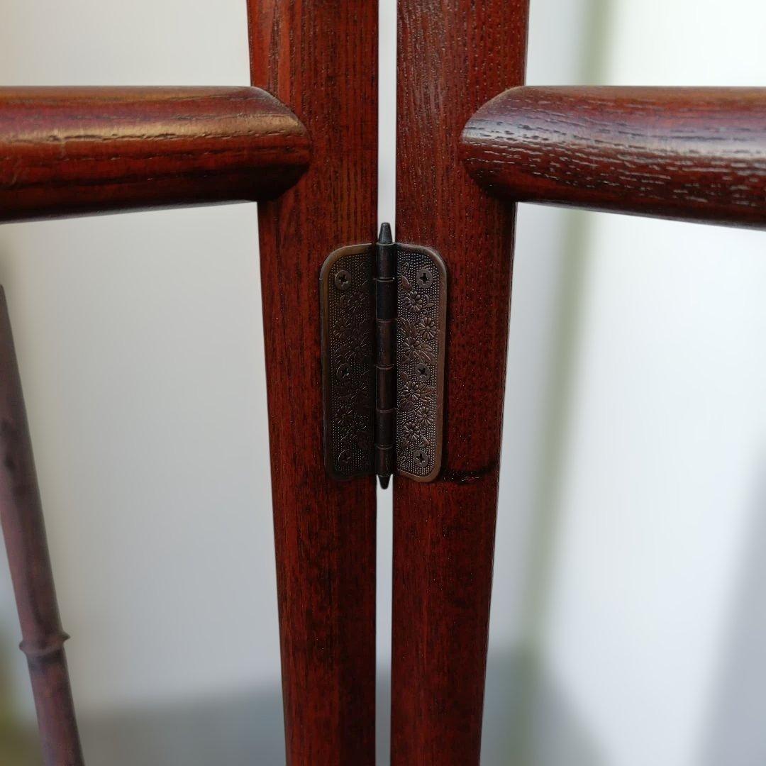 しげ爺太　衣桁 服かけ ハンガー 180度回転 衣紋掛け 着物掛け