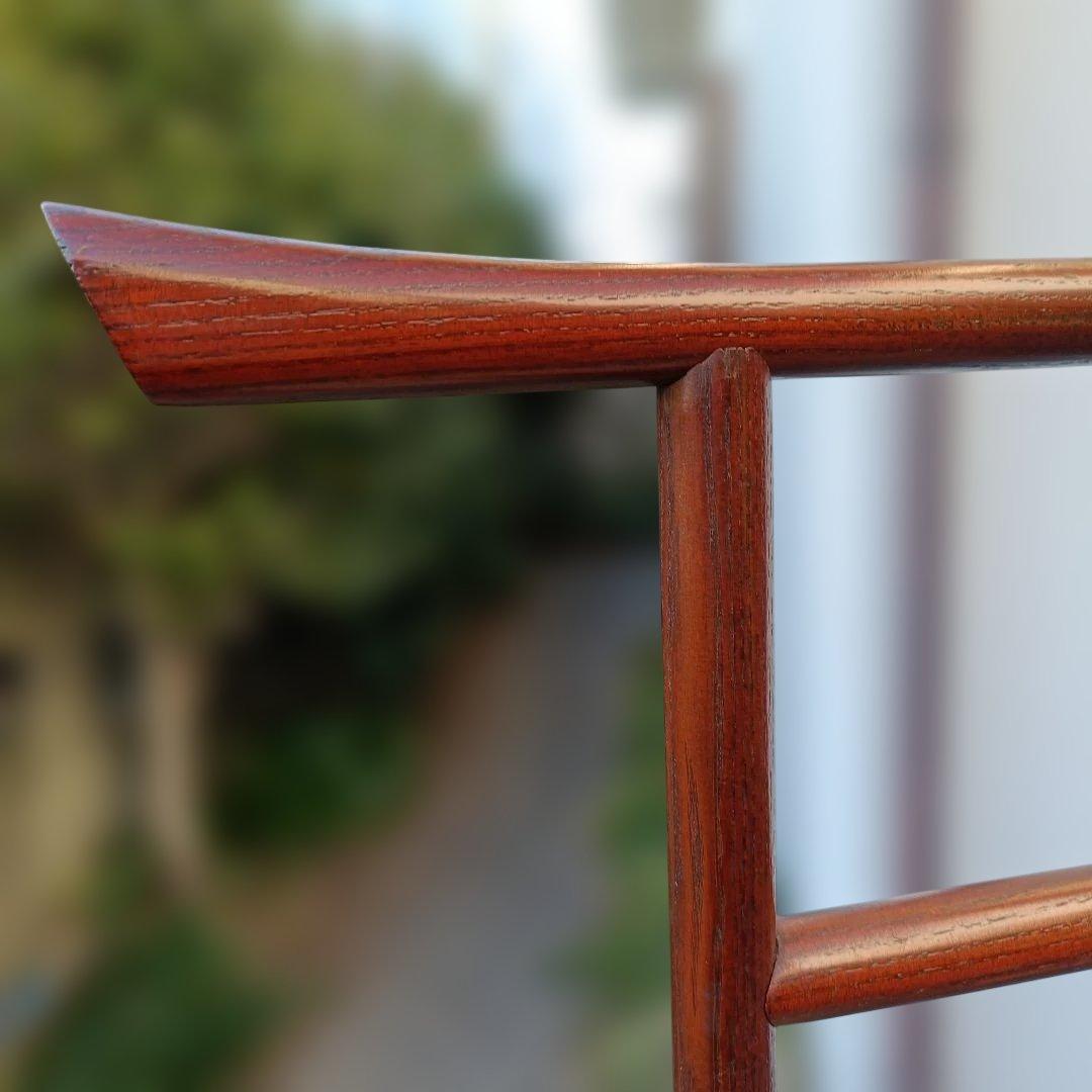 しげ爺太　衣桁 服かけ ハンガー 180度回転 衣紋掛け 着物掛け