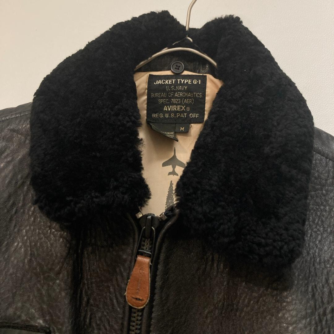 【超希少】AVIREX G-1 フライトジャケット トップガン M ワッペン