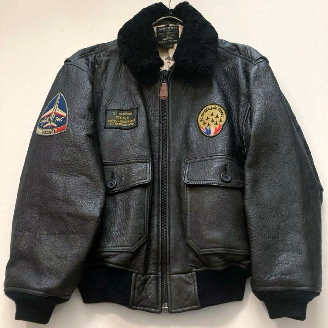 【超希少】AVIREX G-1 フライトジャケット トップガン M ワッペン