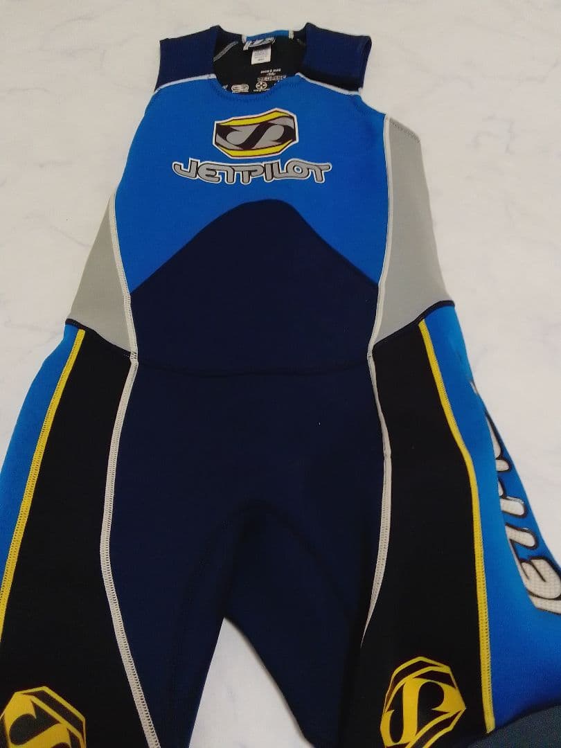 美品 JETPILOT メンズ Мサイズ ウェットスーツ 上下 RED LINE