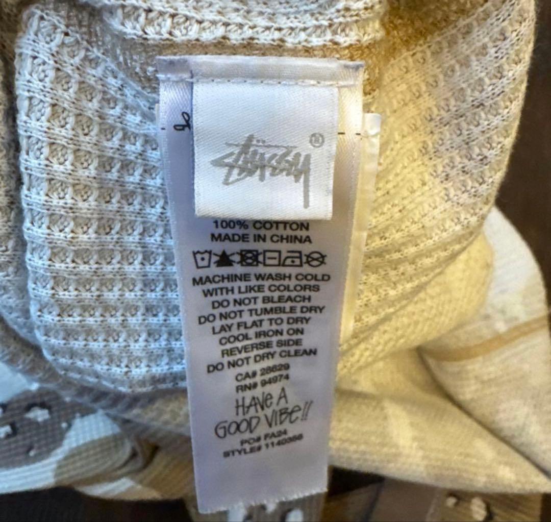 STUSSY BASIC THERMAL DESERT CAMO サーマル S