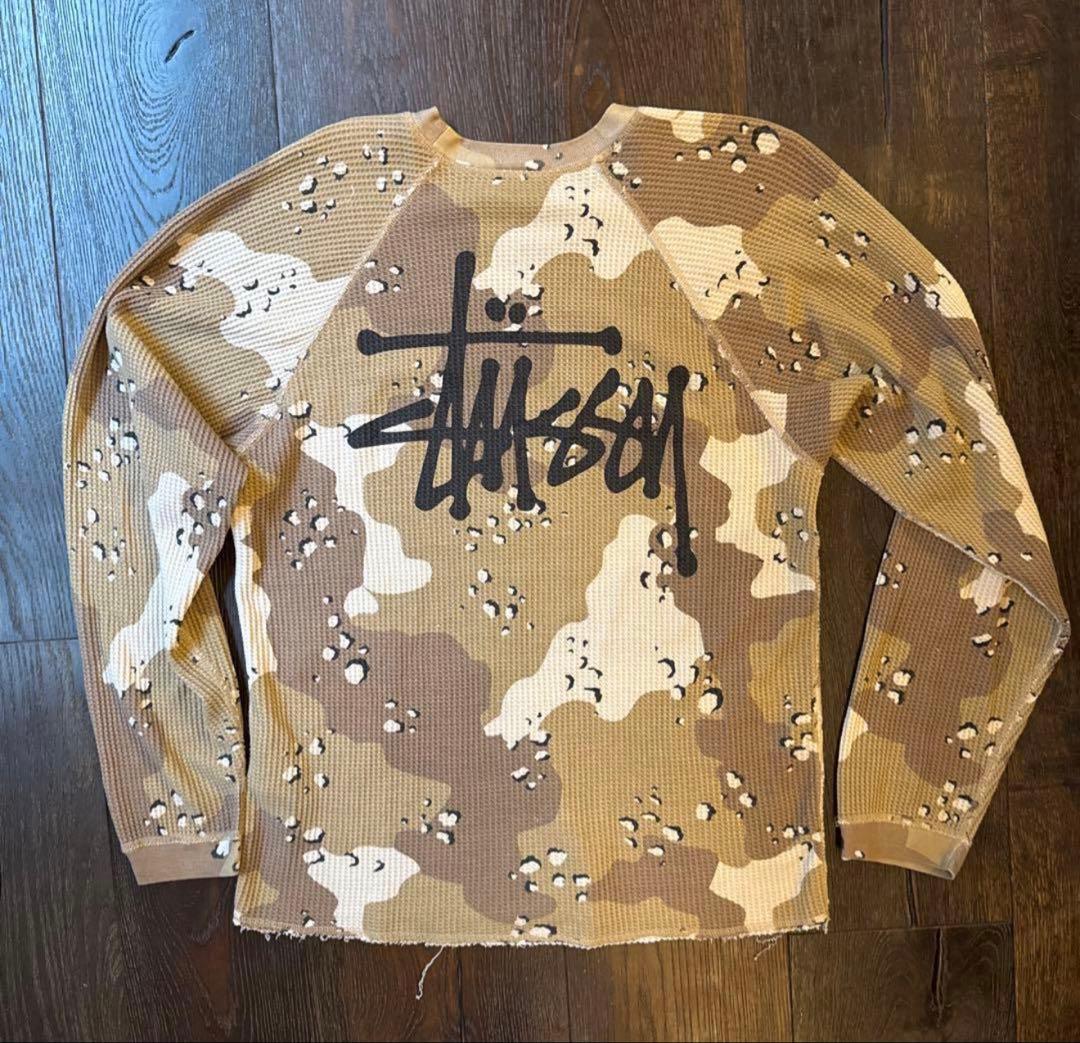 STUSSY BASIC THERMAL DESERT CAMO サーマル S