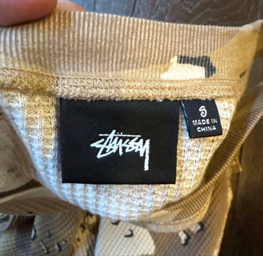 STUSSY BASIC THERMAL DESERT CAMO サーマル S