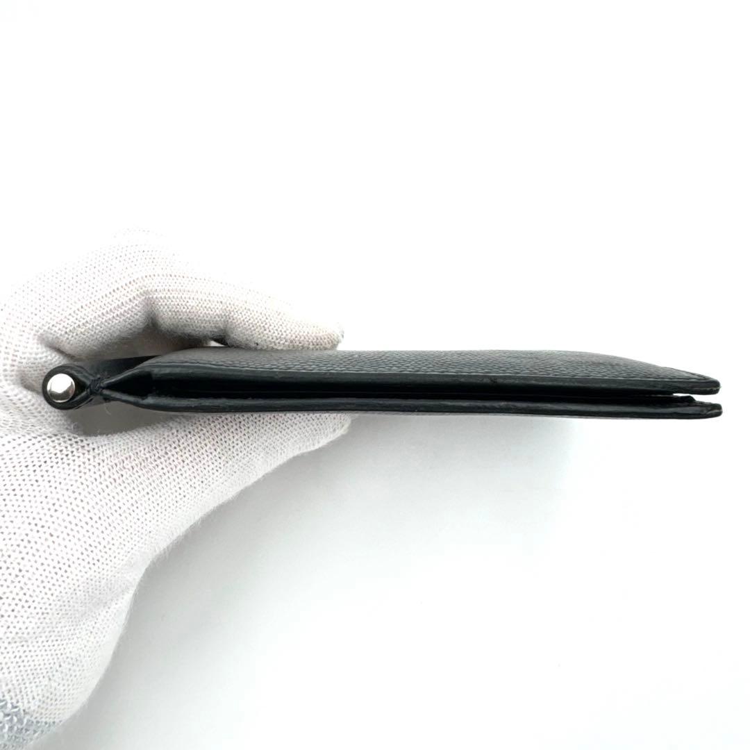 サンローラン　マネークリップ　ブラック　レザー