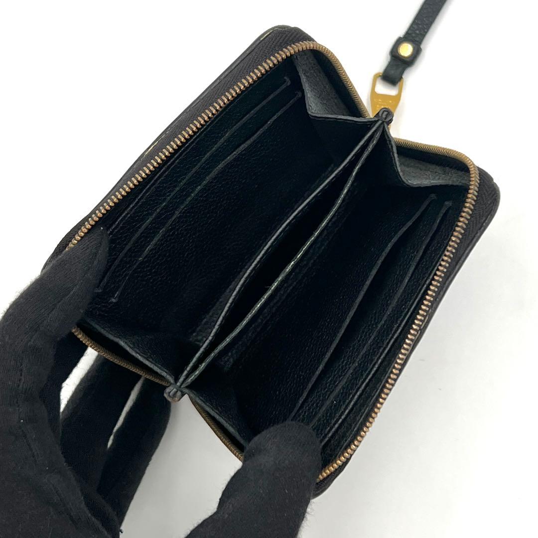 【美品】ルイヴィトン モノグラム アンプラント ジッピーパース 小銭入れ