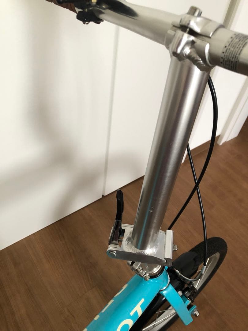 貴重◻︎レア◻︎美品◻︎プジョーコリブリ自転車 16インチ　ブルー　スカイブルー