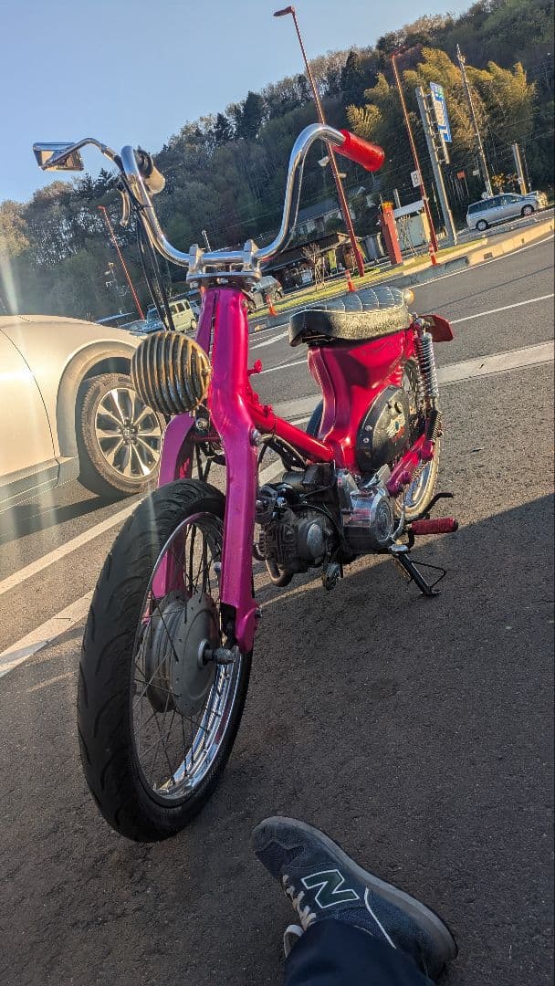 ス*ー様 カブ50純正エンジン90に載せ替えたので実働エンジンを格安で出品します