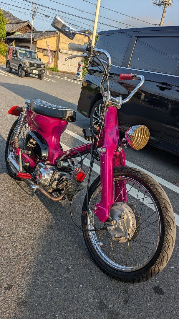 ス*ー様 カブ50純正エンジン90に載せ替えたので実働エンジンを格安で出品します