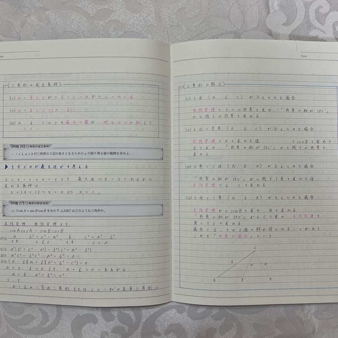 鉄緑会中3数学フルセット　板書・プリント・付録教材付き