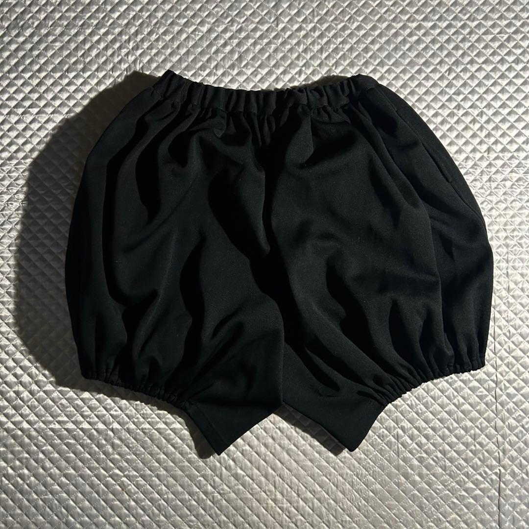 AD2011 かぼちゃパンツ バルーン 黒 archive ポリエステル