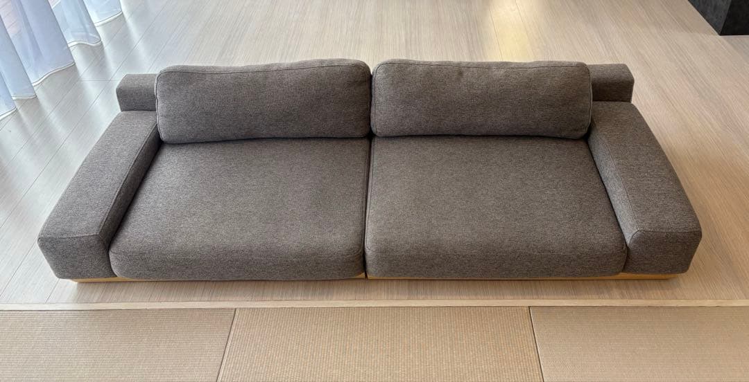 2人掛けローソファー