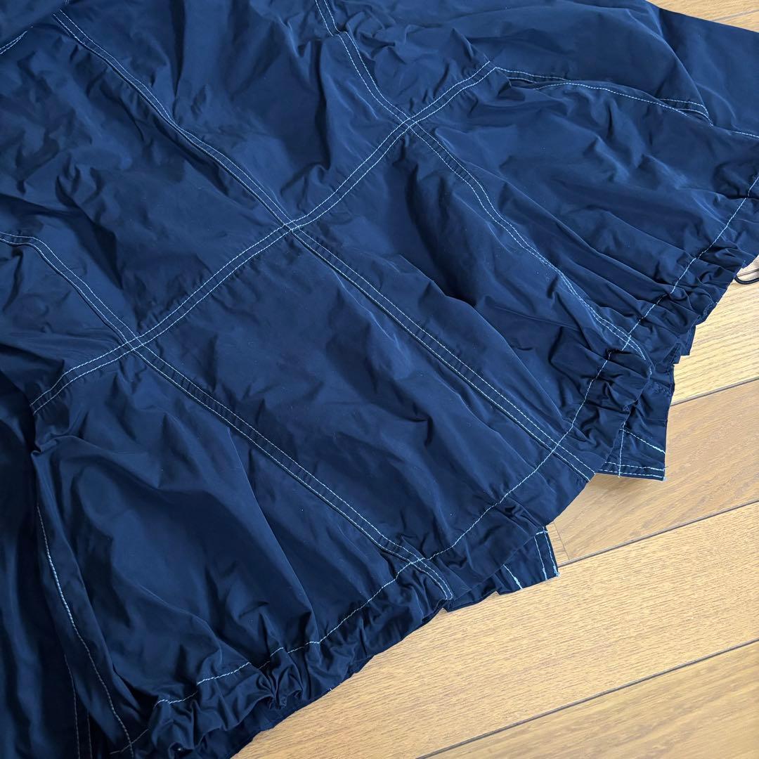 Cube-Cube センソユニコ ナイロンジャケット 個性的デザイン サイズ40