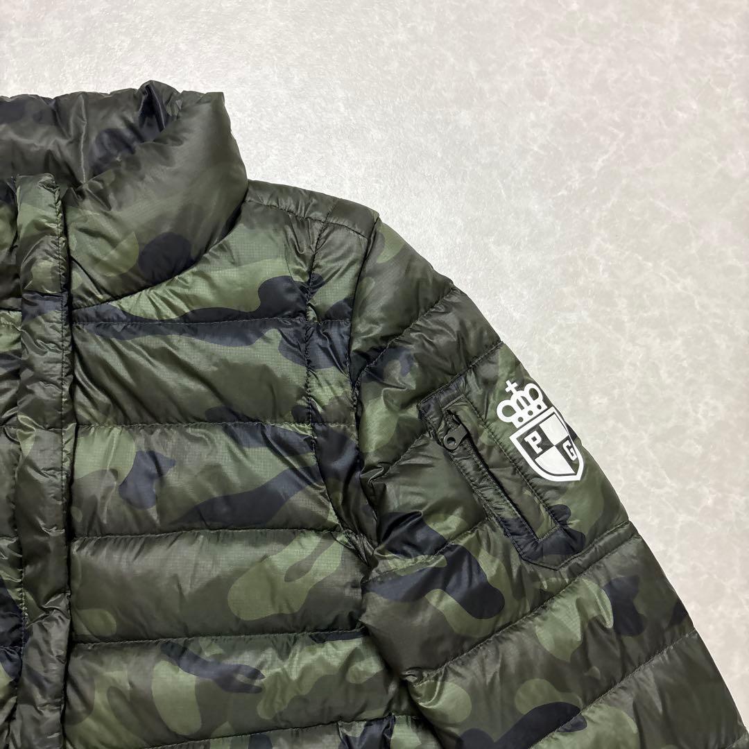 パーリーゲイツ★PERTEX®★カモフラ柄★ダウンジャケット【レディース 0（S