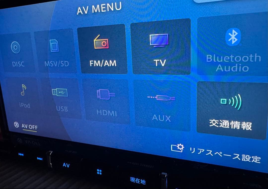 カロッツェリア AVIC-RZ711 地図2020年