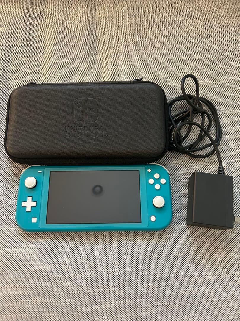 美品　任天堂　Switchライト　スイッチライト　ターコイズ