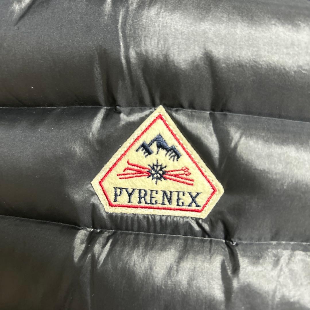 PYRENEX ブラック ダウンベスト美品M