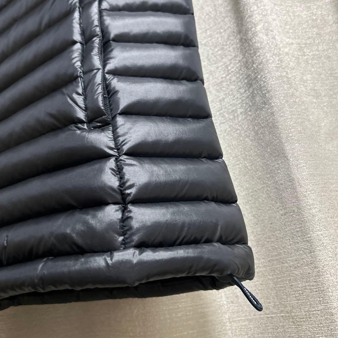 PYRENEX ブラック ダウンベスト美品M