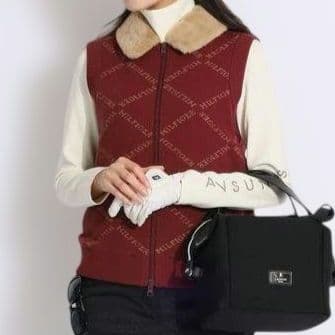 【未使用】  GOLF モノグラム ファーベスト