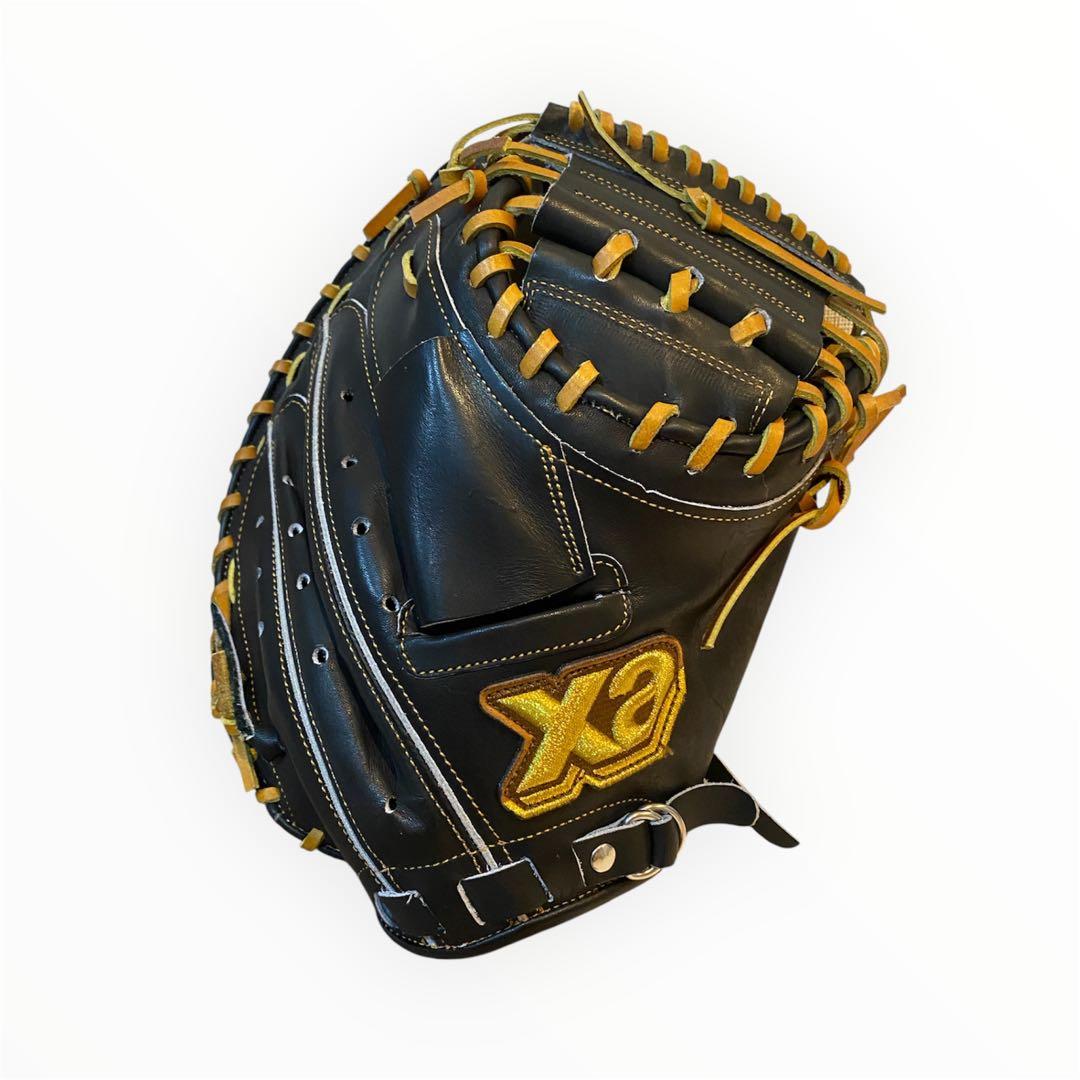 美品　硬式グローブ 野球 キャッチャーミット ザナックス　Xanax