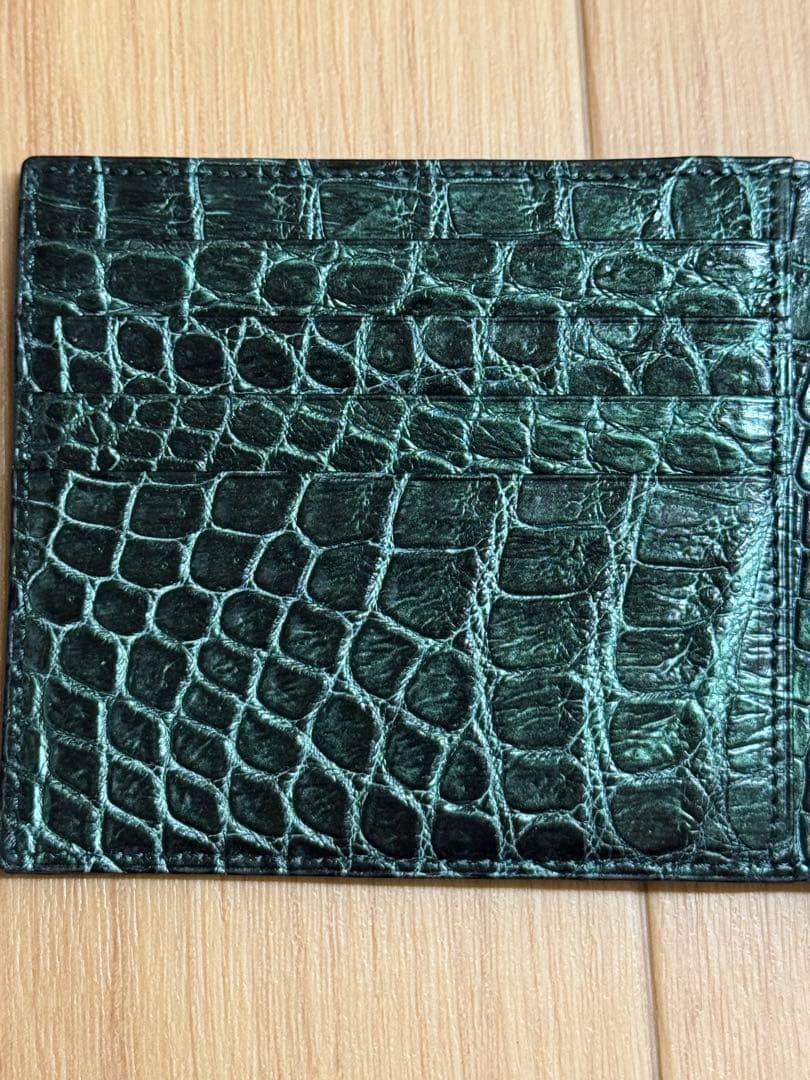 GAUDIE ガウディ クロコダイル 二つ折り財布/ケース セット