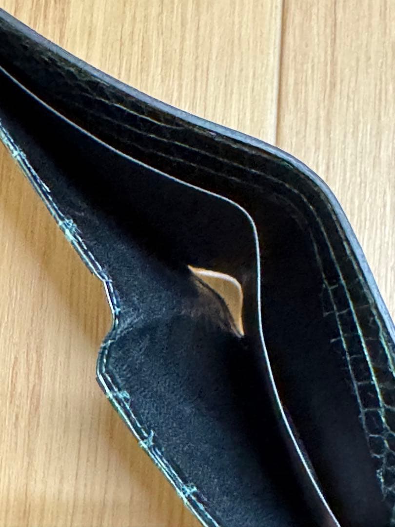 GAUDIE ガウディ クロコダイル 二つ折り財布/ケース セット