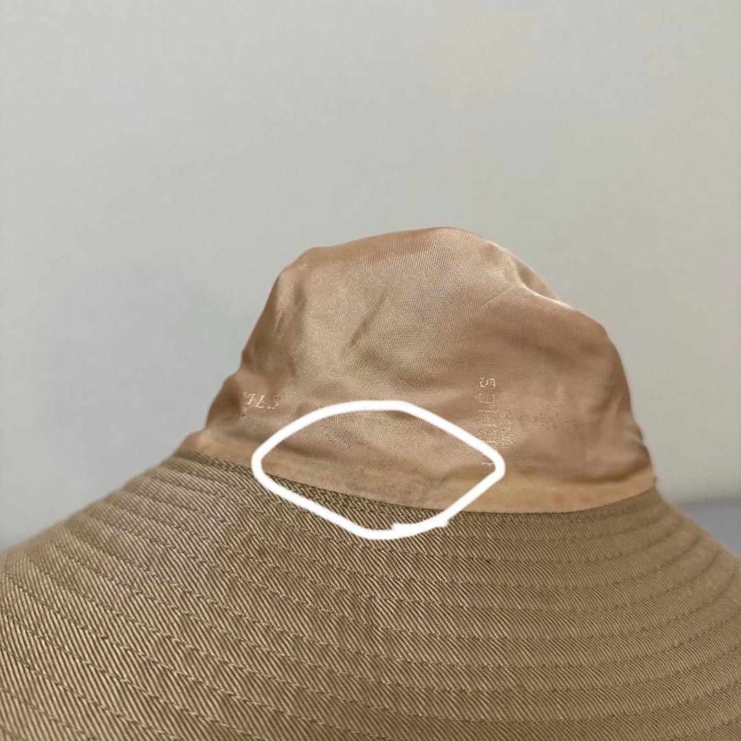 HERMES ベージュ バケットハット