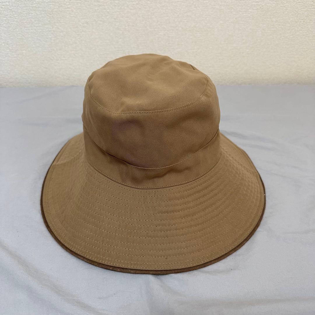 HERMES ベージュ バケットハット