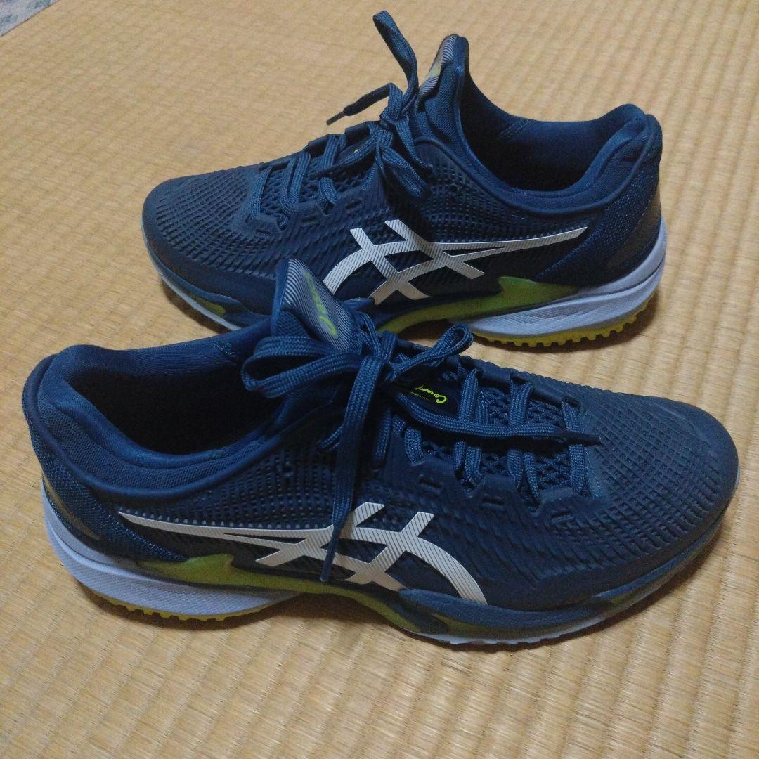 アシックステニスシューズ26.5オムニ、クレーコート用