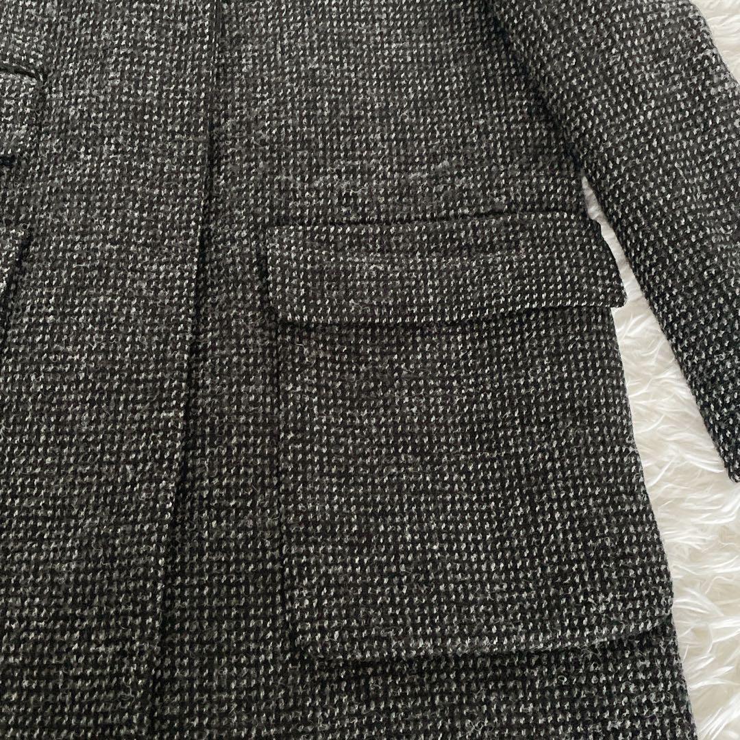 美品✨希少【マーガレットハウエル】ハリスツイード チェスターコート III 3
