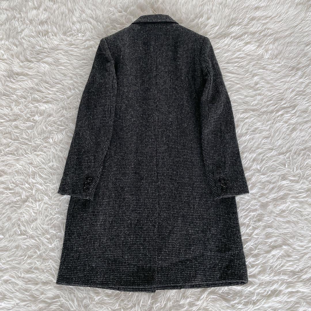 美品✨希少【マーガレットハウエル】ハリスツイード チェスターコート III 3