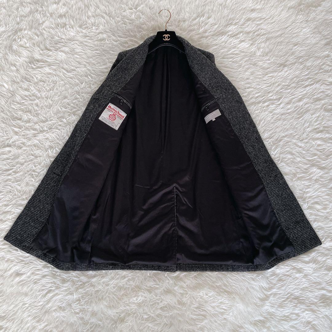 美品✨希少【マーガレットハウエル】ハリスツイード チェスターコート III 3