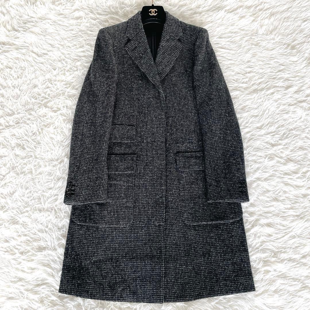 美品✨希少【マーガレットハウエル】ハリスツイード チェスターコート III 3