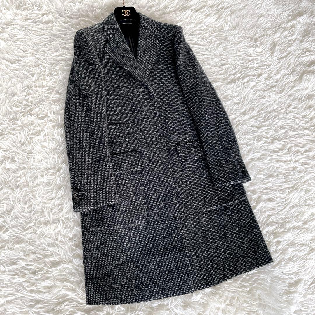 美品✨希少【マーガレットハウエル】ハリスツイード チェスターコート III 3