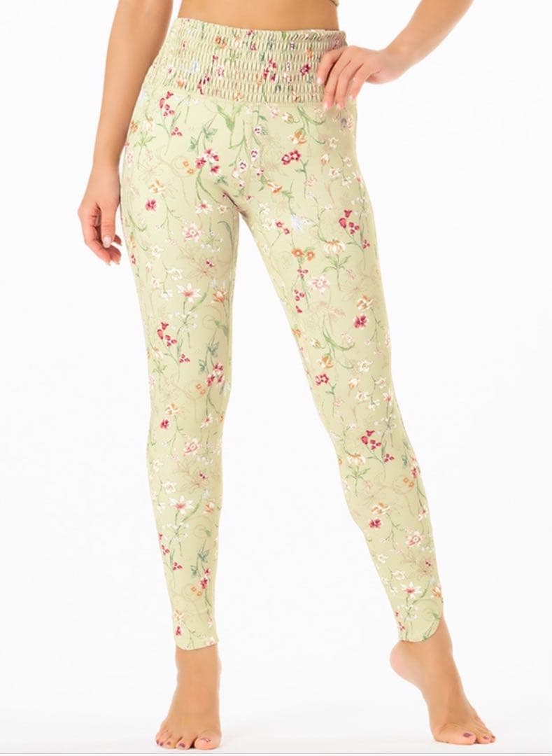 【SUKALA】ボタニカルシャーリングヨガウェア❤️レギンス上下セット❤️新品未使用