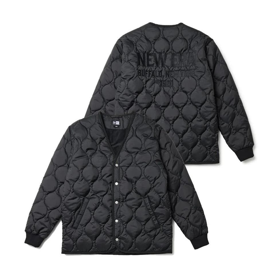 NEWERA GOLF キルティング　ジャケット ブラック　XLサイズ