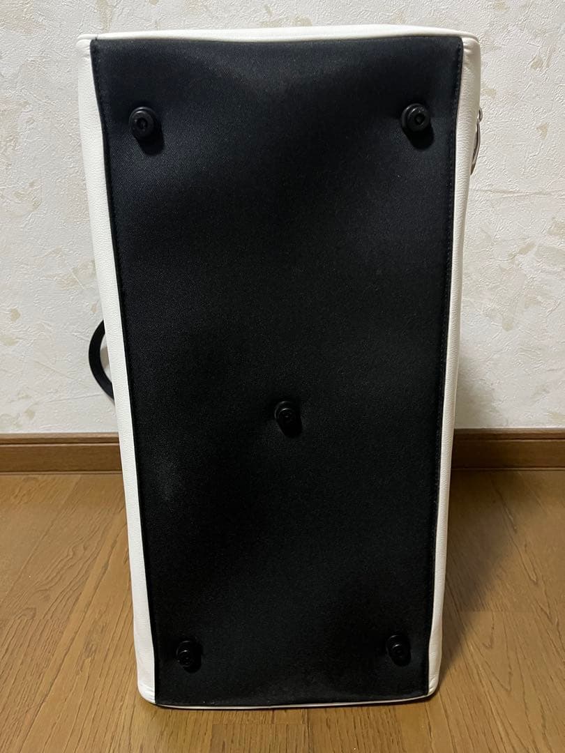 美品new balance ゴルフボストンバッグ ホワイト