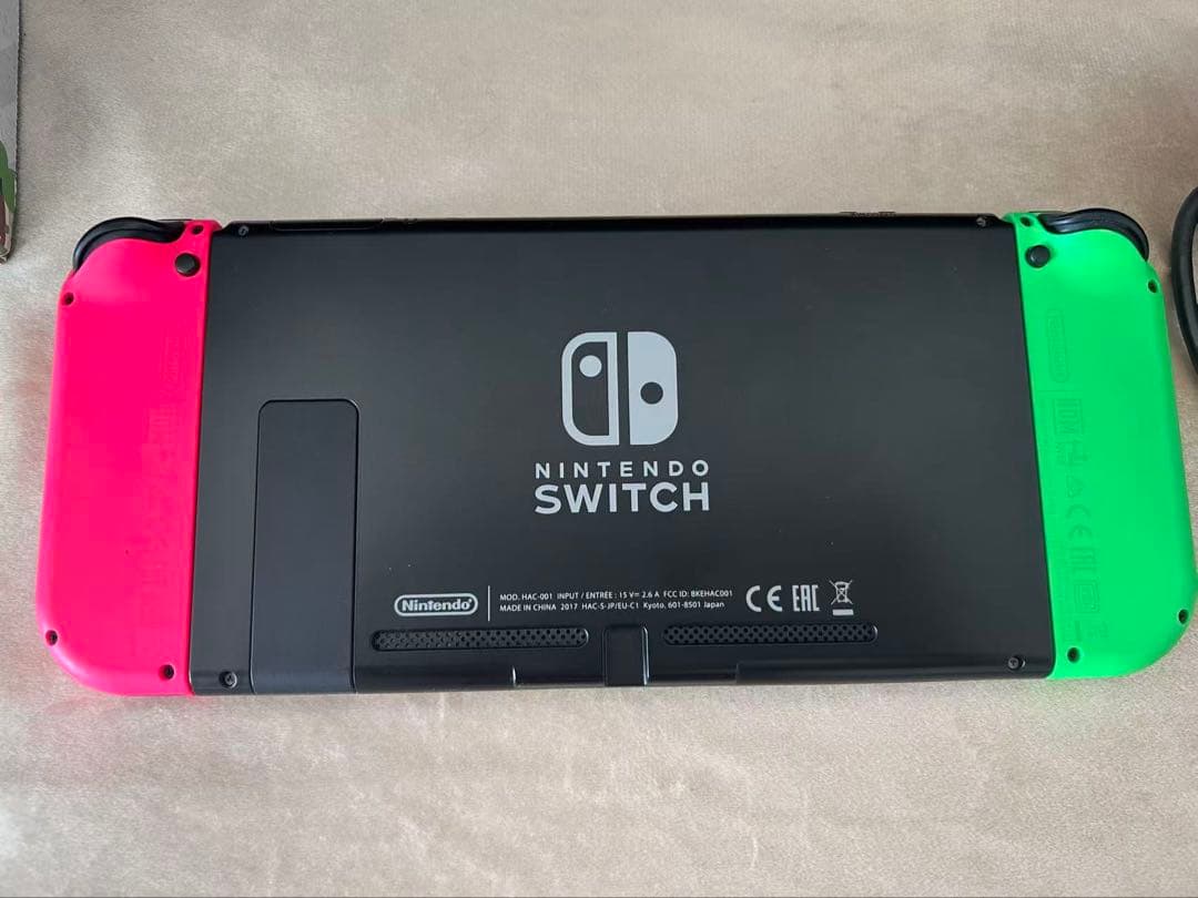 Nintendo Switch 本体 グリーンとピンク同梱版セット